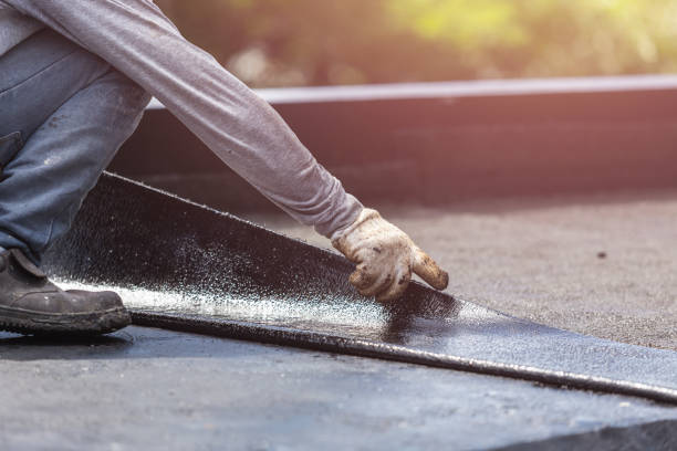 Professional Emergency Waterproofing technician working in Hamburg, PA